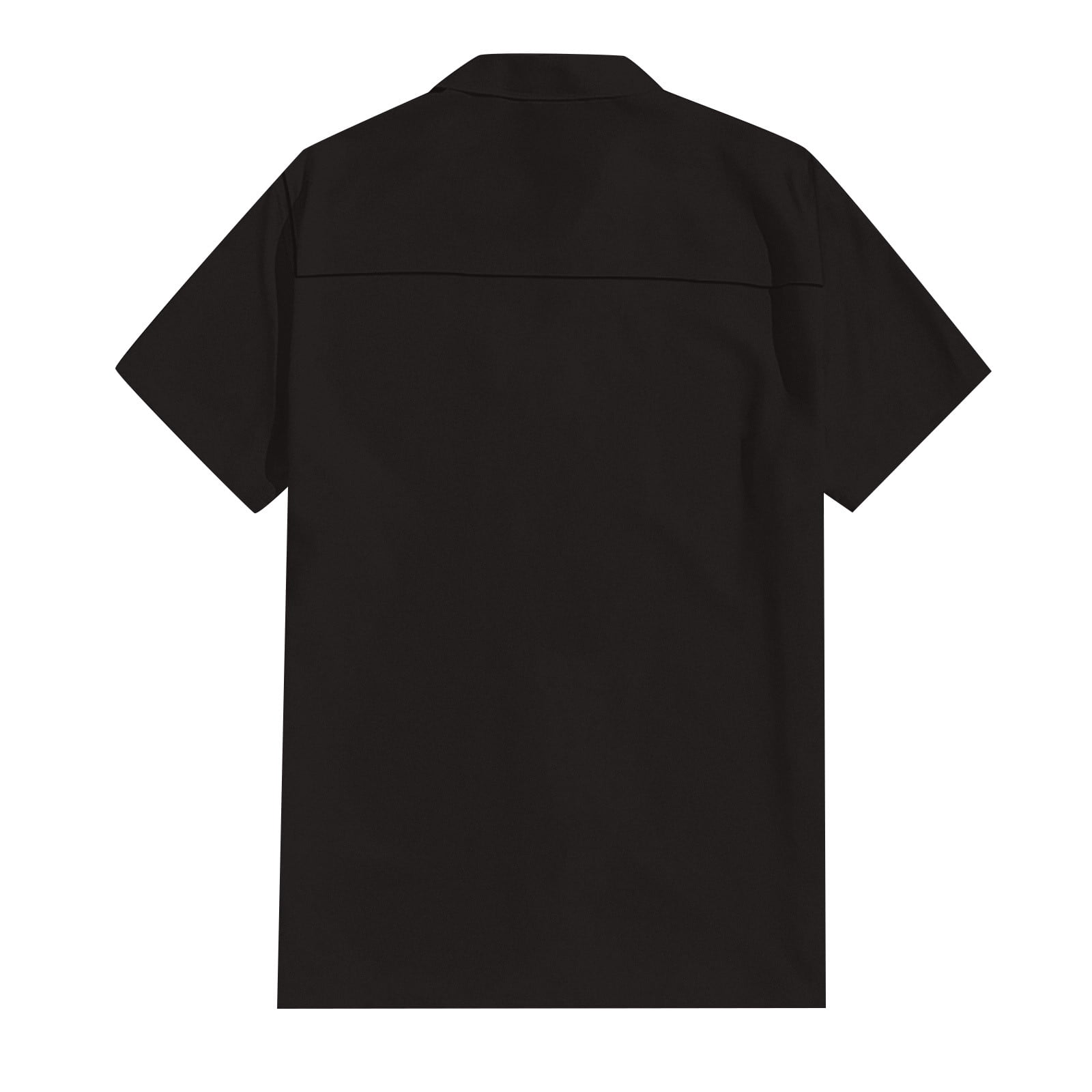 Classic Beach Men Polo Shirt Collar Short Sleeved Work Shirts for Men