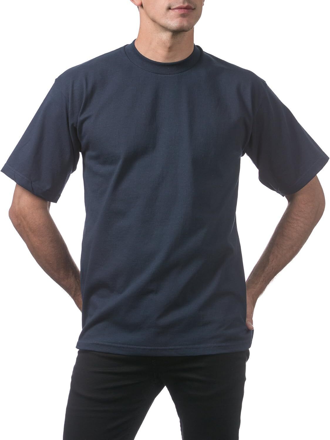 🔥Men's Heavyweight Cotton Short Sleeve Crew Neck T-Shirt