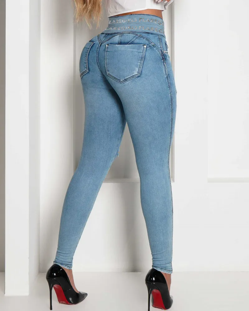Flexy Fit - High Waist Stretch Jeans Lift the Buttocks