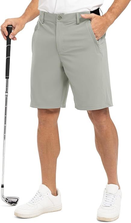 🔥Men's Golf Work Shorts Stretch Waistband Dry Fit