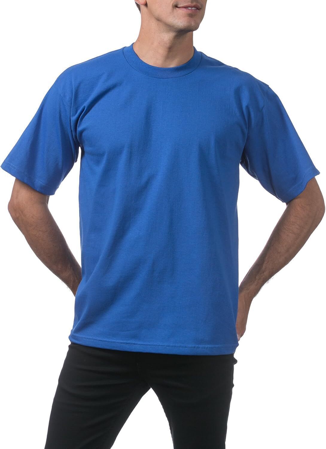 🔥Men's Heavyweight Cotton Short Sleeve Crew Neck T-Shirt