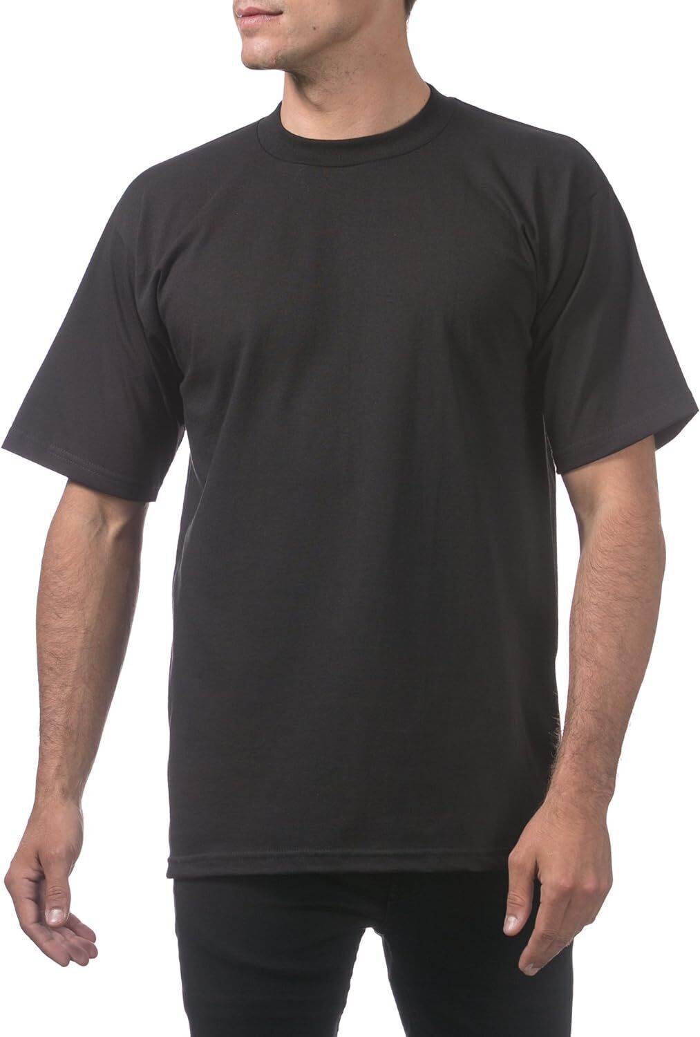 🔥Men's Heavyweight Cotton Short Sleeve Crew Neck T-Shirt
