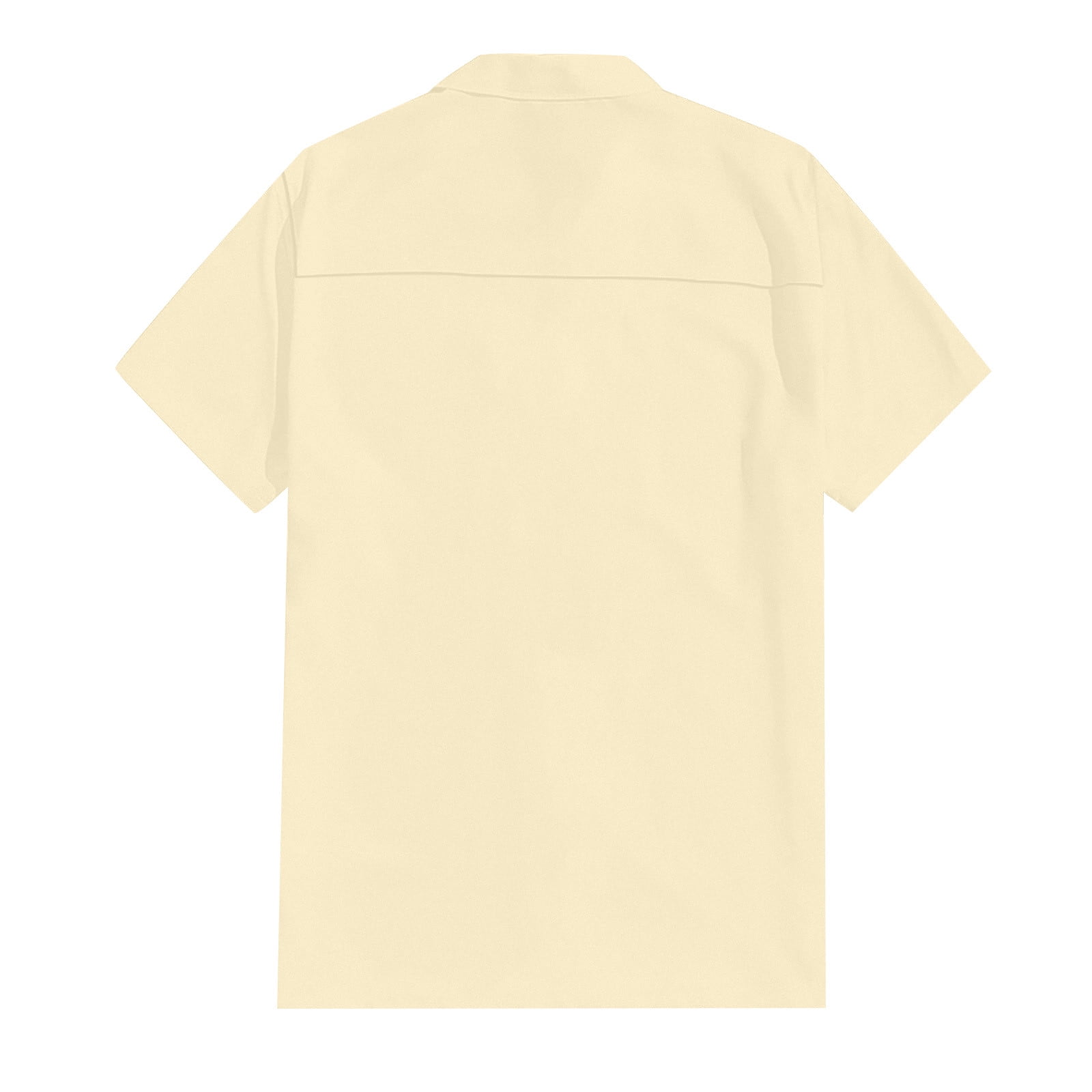 Classic Beach Men Polo Shirt Collar Short Sleeved Work Shirts for Men