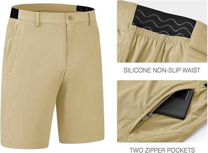 š„Last day promotionš„Men's Stretch Quick Dry Casual Work Golf Shorts