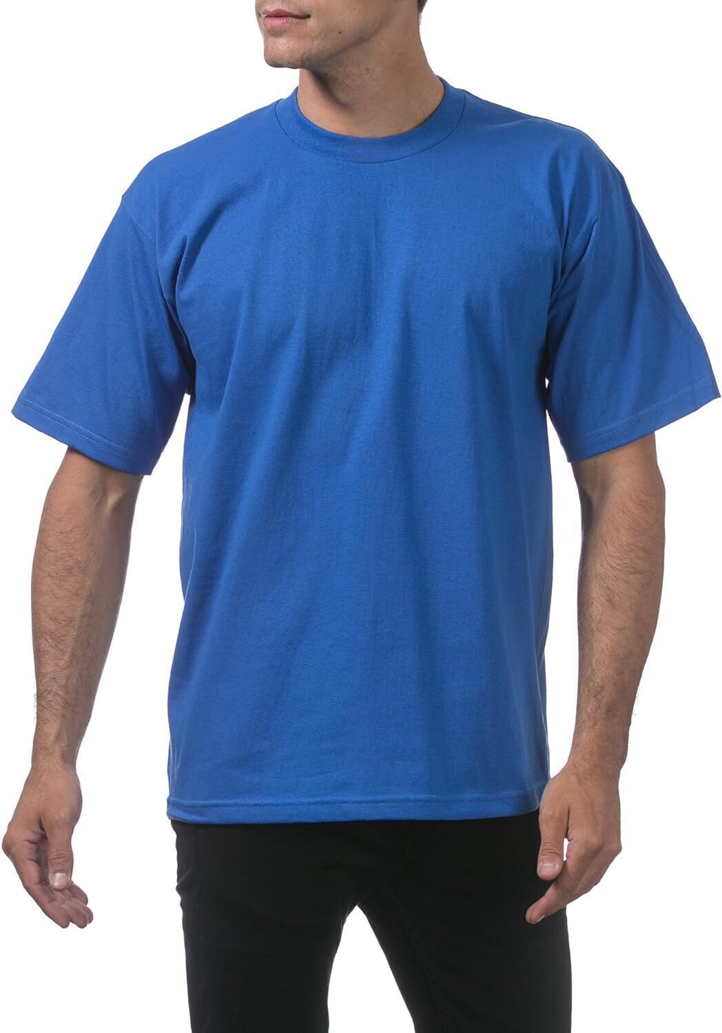 🔥Men's Heavyweight Cotton Short Sleeve Crew Neck T-Shirt