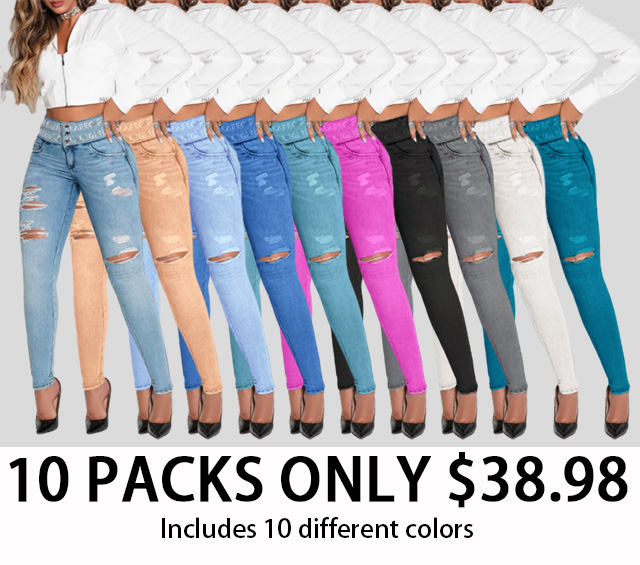 Flexy Fit - High Waist Stretch Jeans Lift the Buttocks