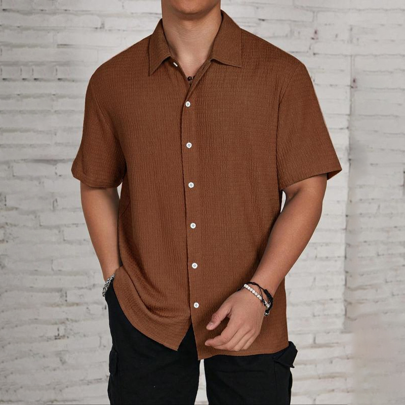 Men's Textured Knit Shirt