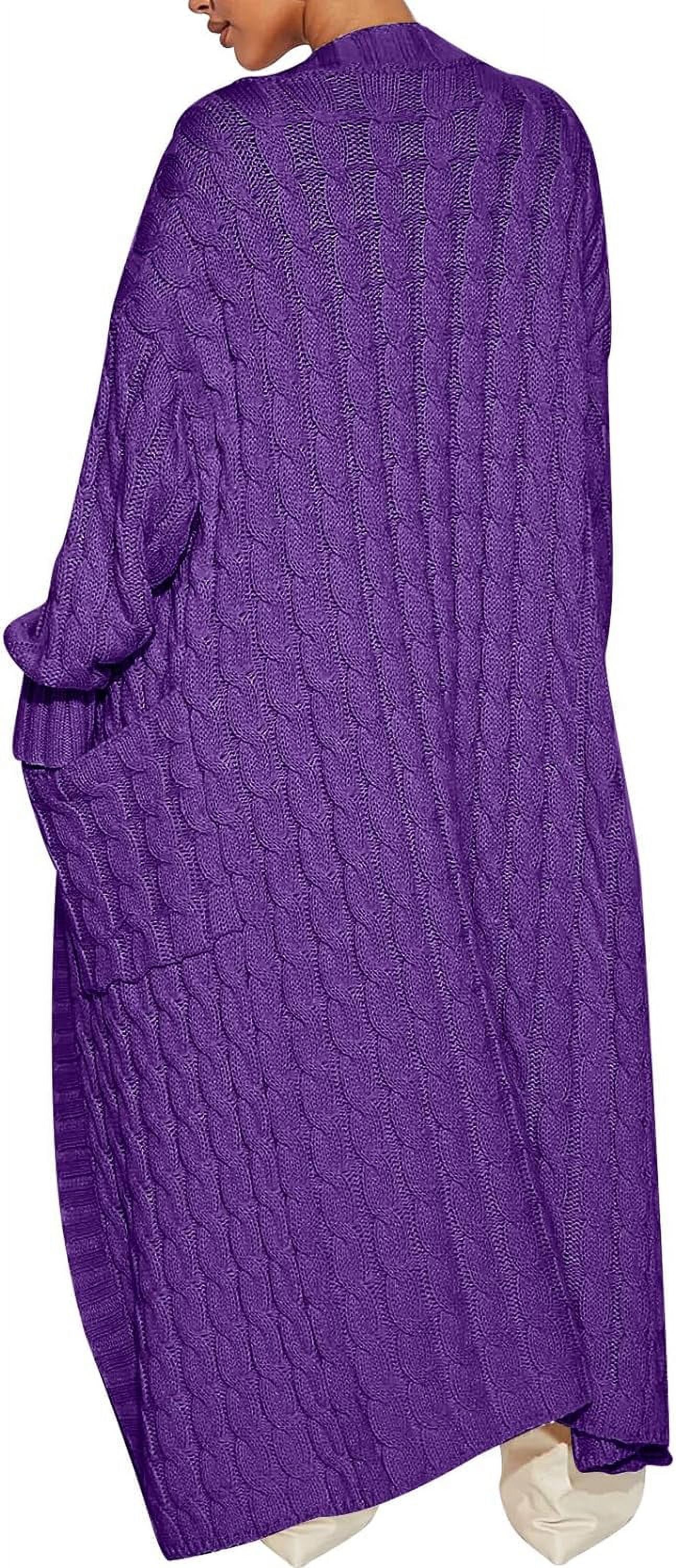 Women's Long Cardigan 2024 Oversized Coat Long Sleeve Open Cardigan Knitted Extra Long Coat Autumn Fashion Jacket Clothes