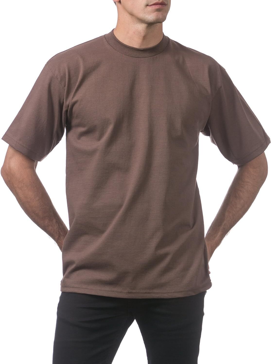 🔥Men's Heavyweight Cotton Short Sleeve Crew Neck T-Shirt