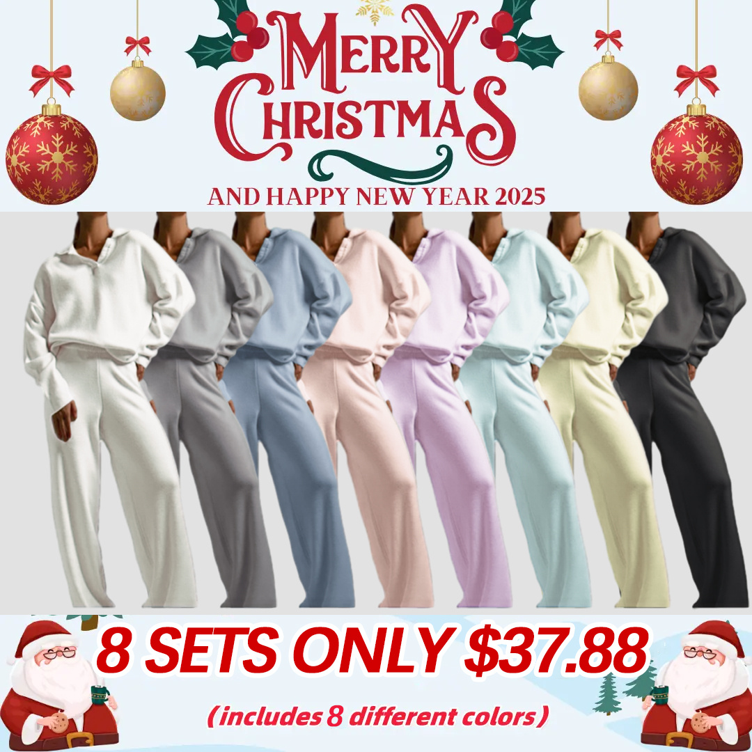 Knit Top and Wide Leg Pants 2 Piece Set