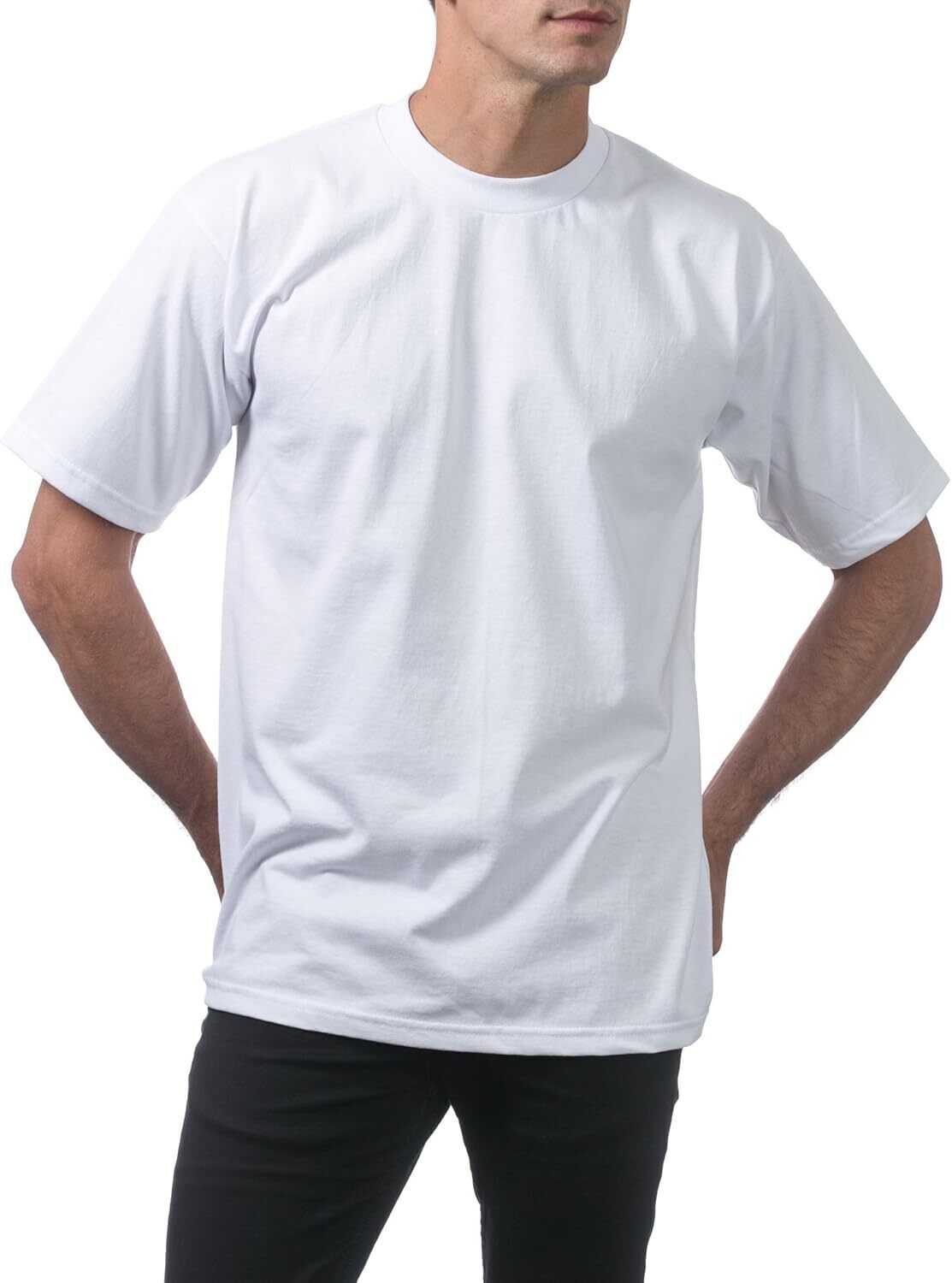 🔥Men's Heavyweight Cotton Short Sleeve Crew Neck T-Shirt