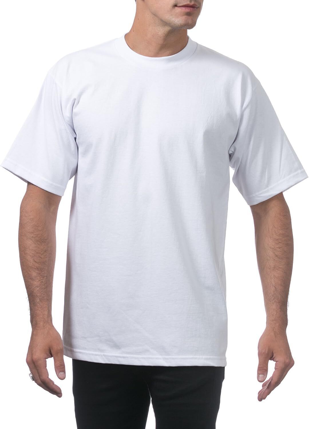 🔥Men's Heavyweight Cotton Short Sleeve Crew Neck T-Shirt