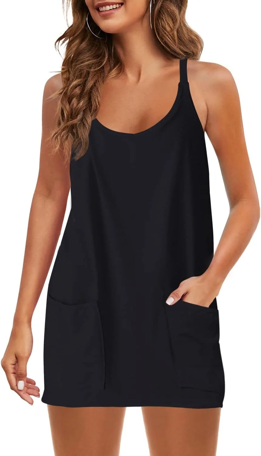 💝Last Day Promotion⚡Women's Womens Athletic Sleeveless Mini Dress