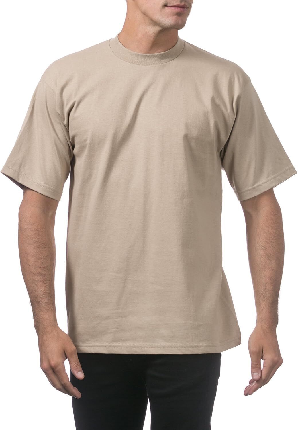 🔥Men's Heavyweight Cotton Short Sleeve Crew Neck T-Shirt