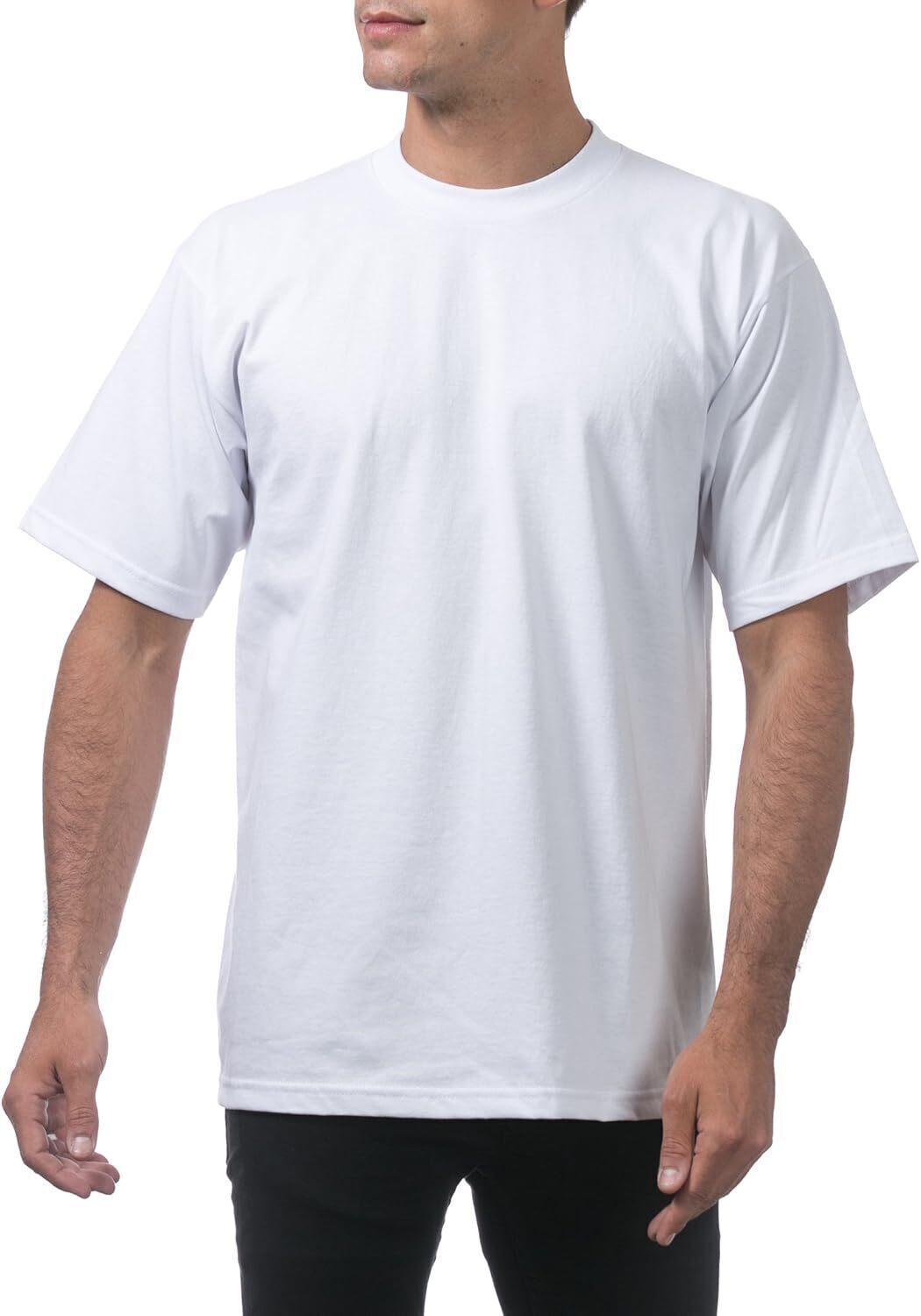 🔥Men's Heavyweight Cotton Short Sleeve Crew Neck T-Shirt