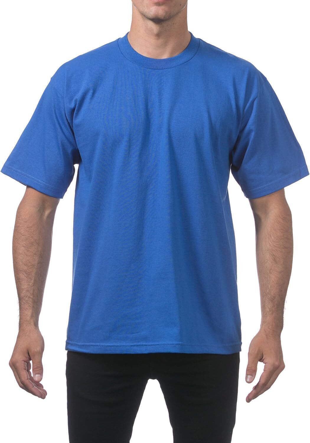 🔥Men's Heavyweight Cotton Short Sleeve Crew Neck T-Shirt
