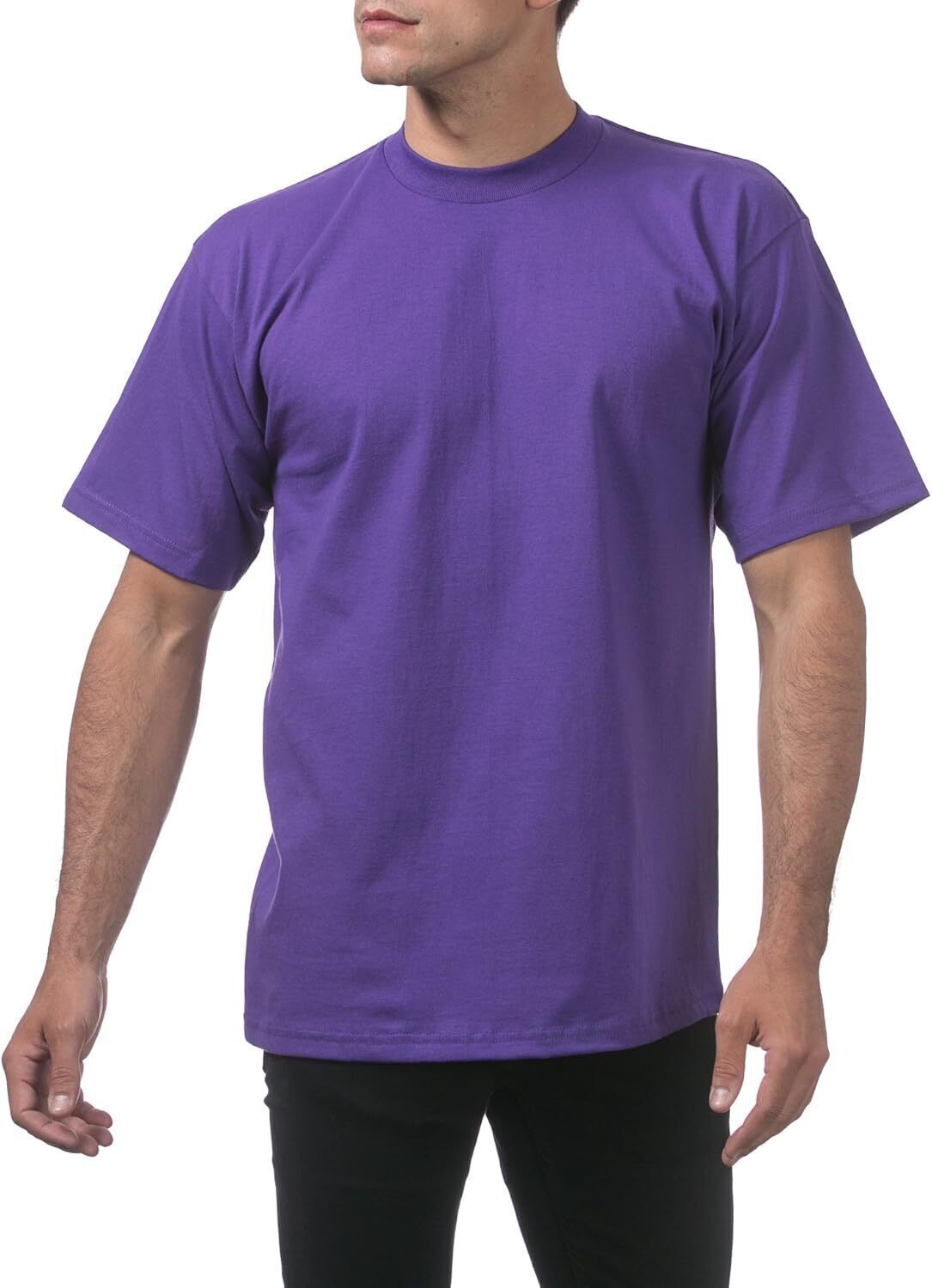 🔥Men's Heavyweight Cotton Short Sleeve Crew Neck T-Shirt