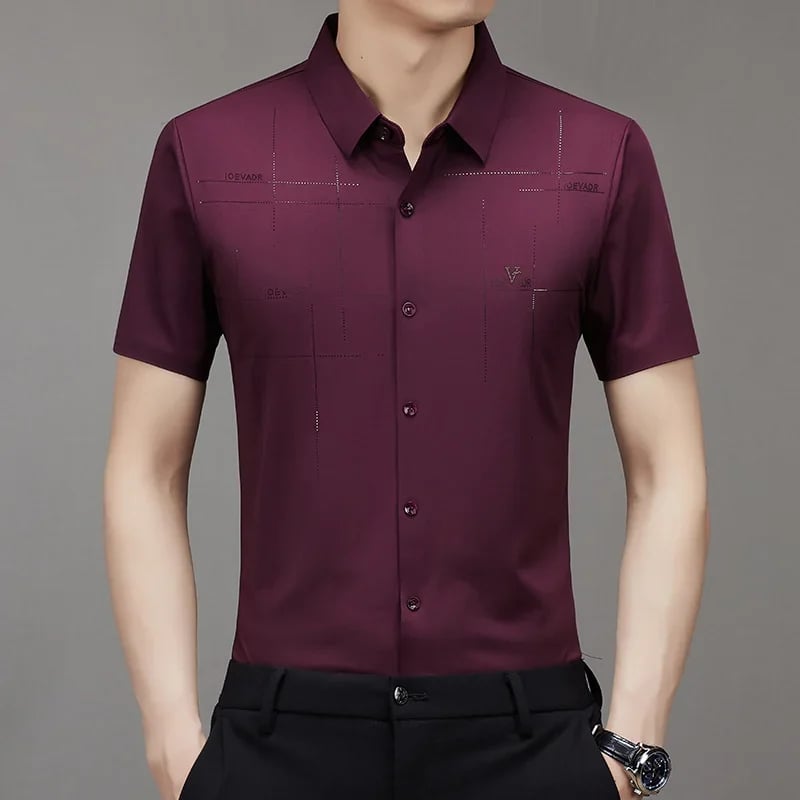 🔥LAST DAY 49% OFF - MEN'S ICE SILK BUSINESS SHIRT