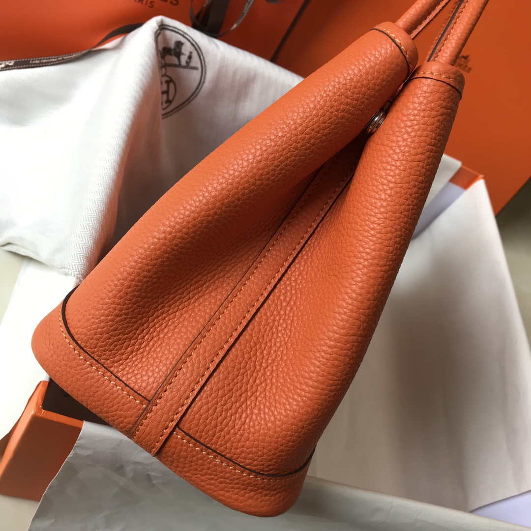 Replica Hermes Orange Togo Medium Garden Party 36cm Bag H239058