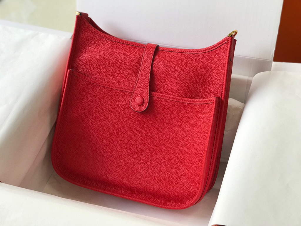 Replica Hermes Evelyne III 29 bag Designer Hermes Shoulder Bag 203869 Red