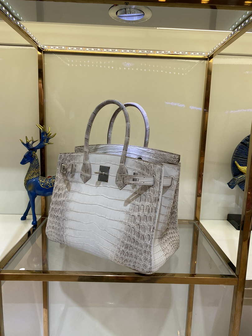 Replica Hermes Birkin Designer Tote Bag Himalaya Crocodile Leather H99820