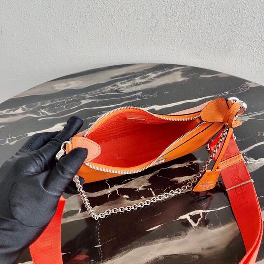 Replica Prada 1BH204 Prada Re-Edition 2005 Saffiano leather Bag in Orange