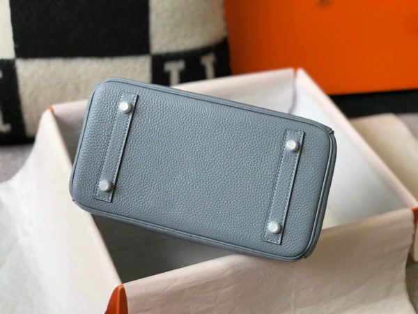 Replica Hermes Birkin Designer Tote Bag Togo Leather 28335 Light Blue