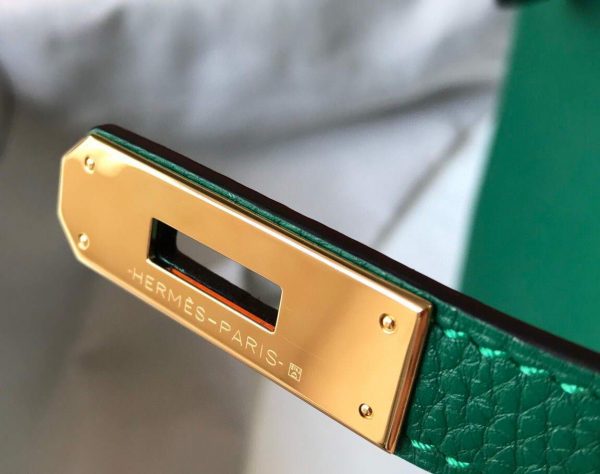 Replica Hermes Birkin Designer Tote Bag Togo Leather 28339 Green