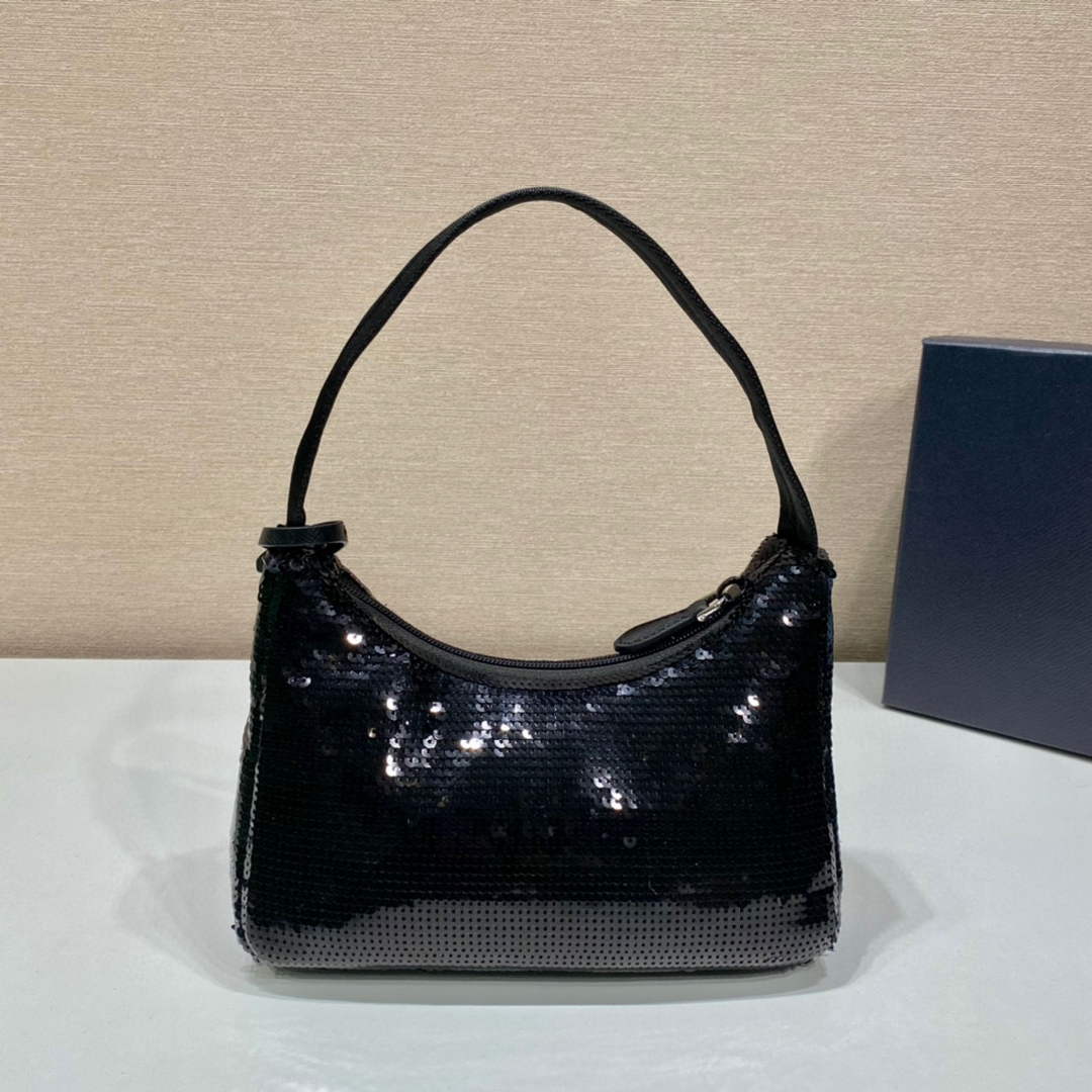 Replica Prada 1NE515 Re-Edition 2000 Re-Nylon mini-bag Black