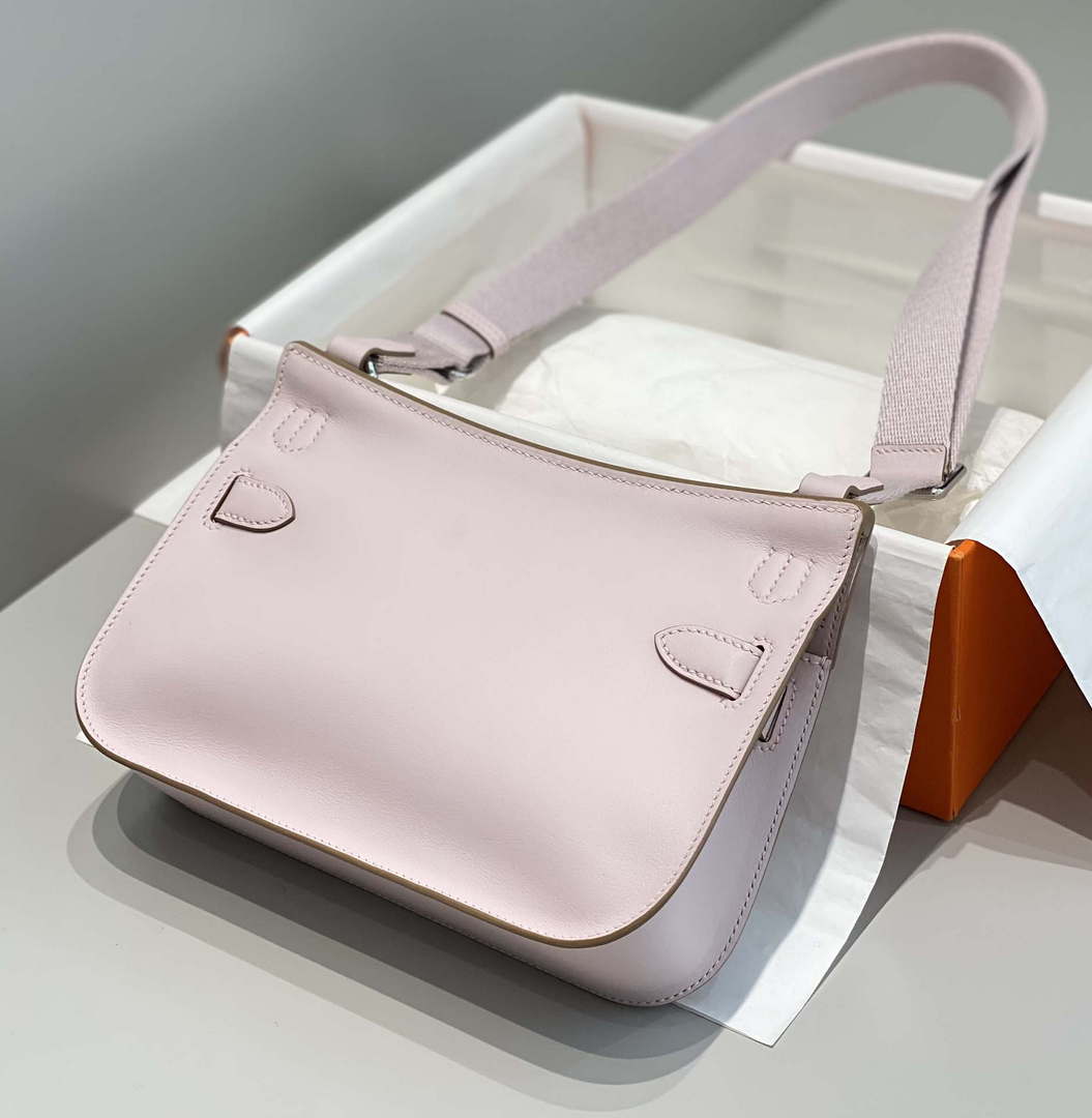 Replica Hermes 316413 Jyspiere Leather Hermes bags Pink H900916