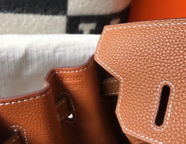 Replica Hermes Birkin Designer Tote Bag Togo Leather 28340 Tan