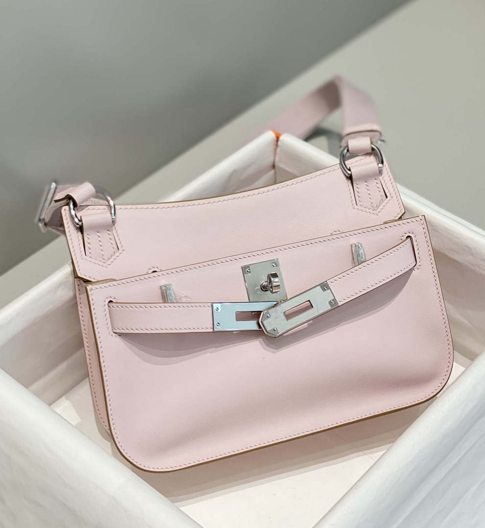 Replica Hermes 316413 Jyspiere Leather Hermes bags Pink H900916