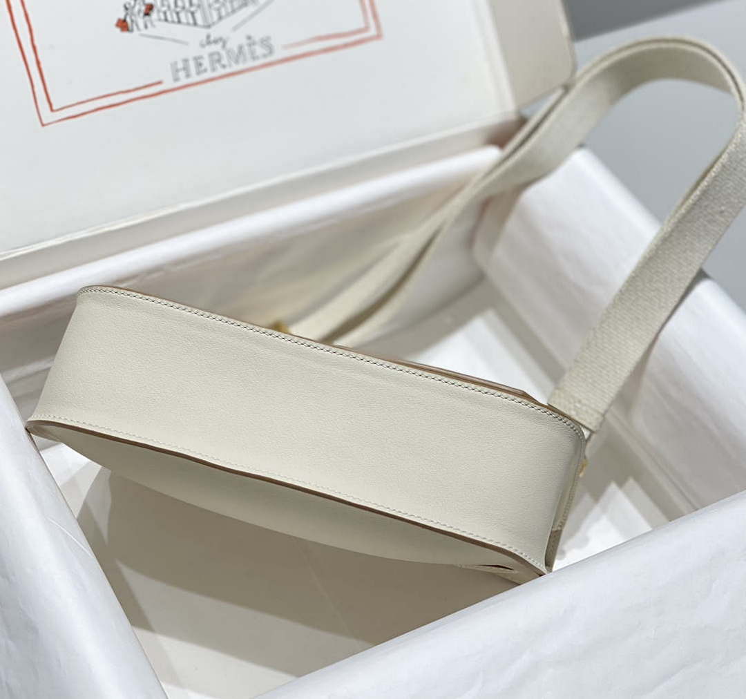 Replica Hermes 316413 Jyspiere Leather Hermes bags White H900918