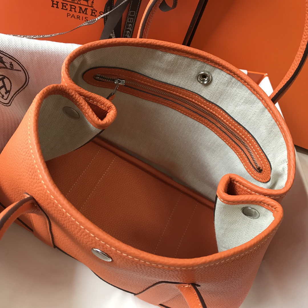 Replica Hermes Orange Togo Medium Garden Party 36cm Bag H239058