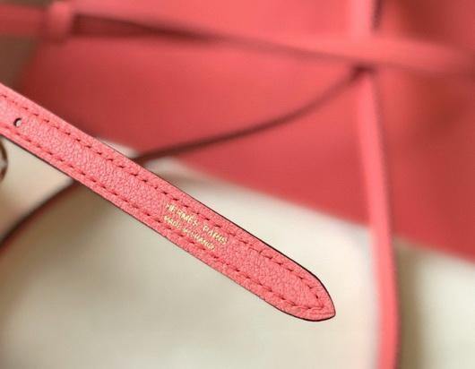 Replica Hermes Kelly Danse 22cm Leather Bag 20359 Pink