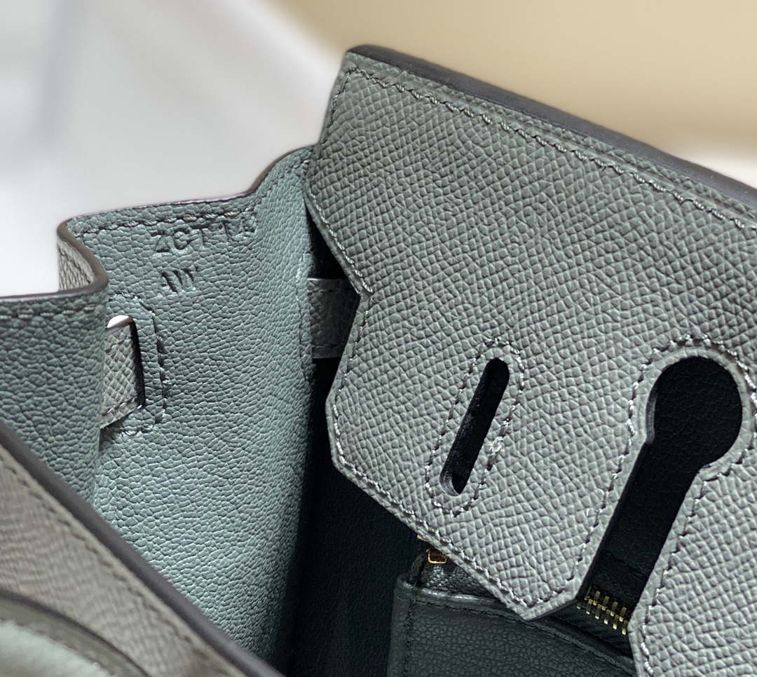 Replica Hermes Birkin Designer Tote Bag Epsom Leather 28370 Almond Green