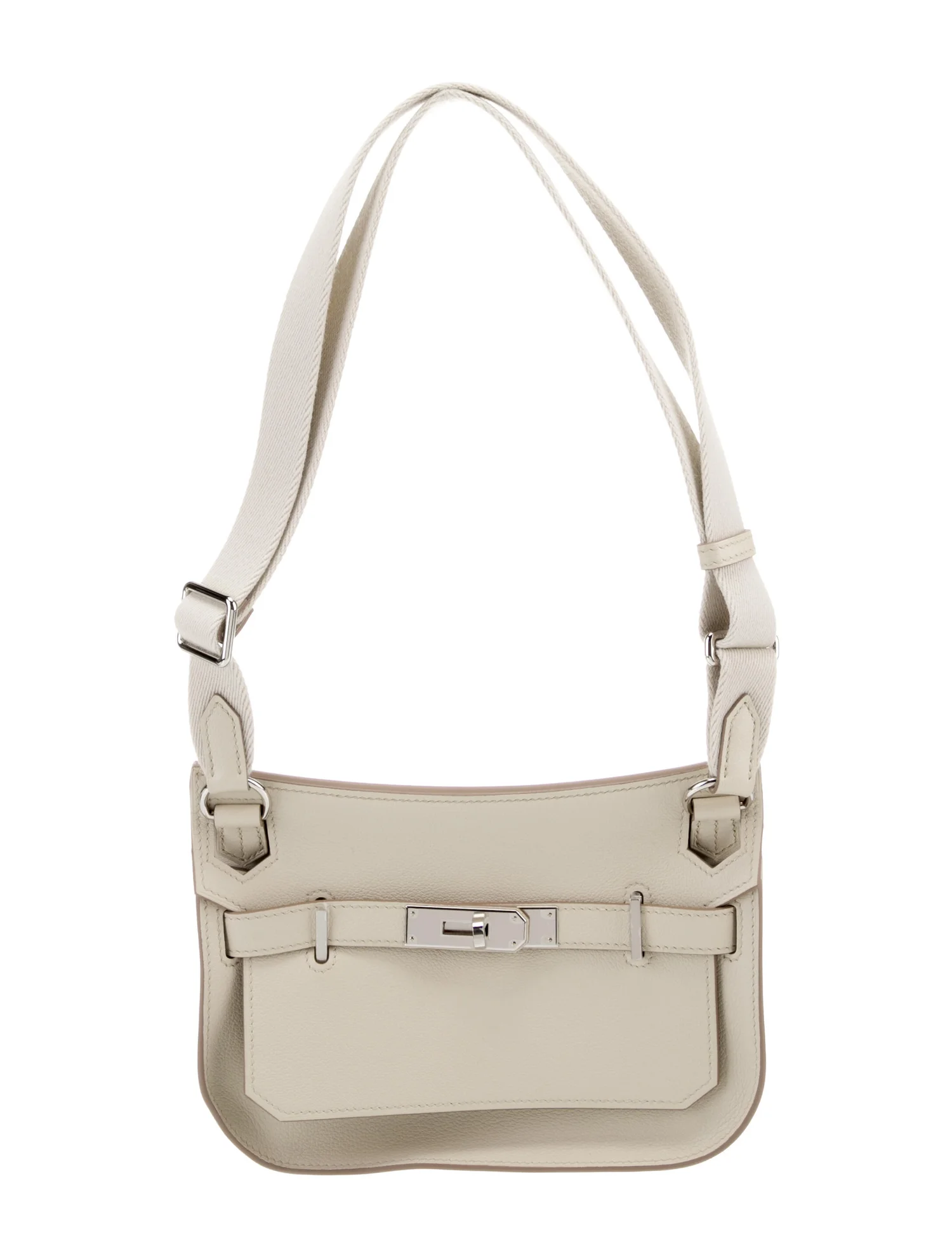 Replica Hermes 316413 Jyspiere Leather Hermes bags White H900918