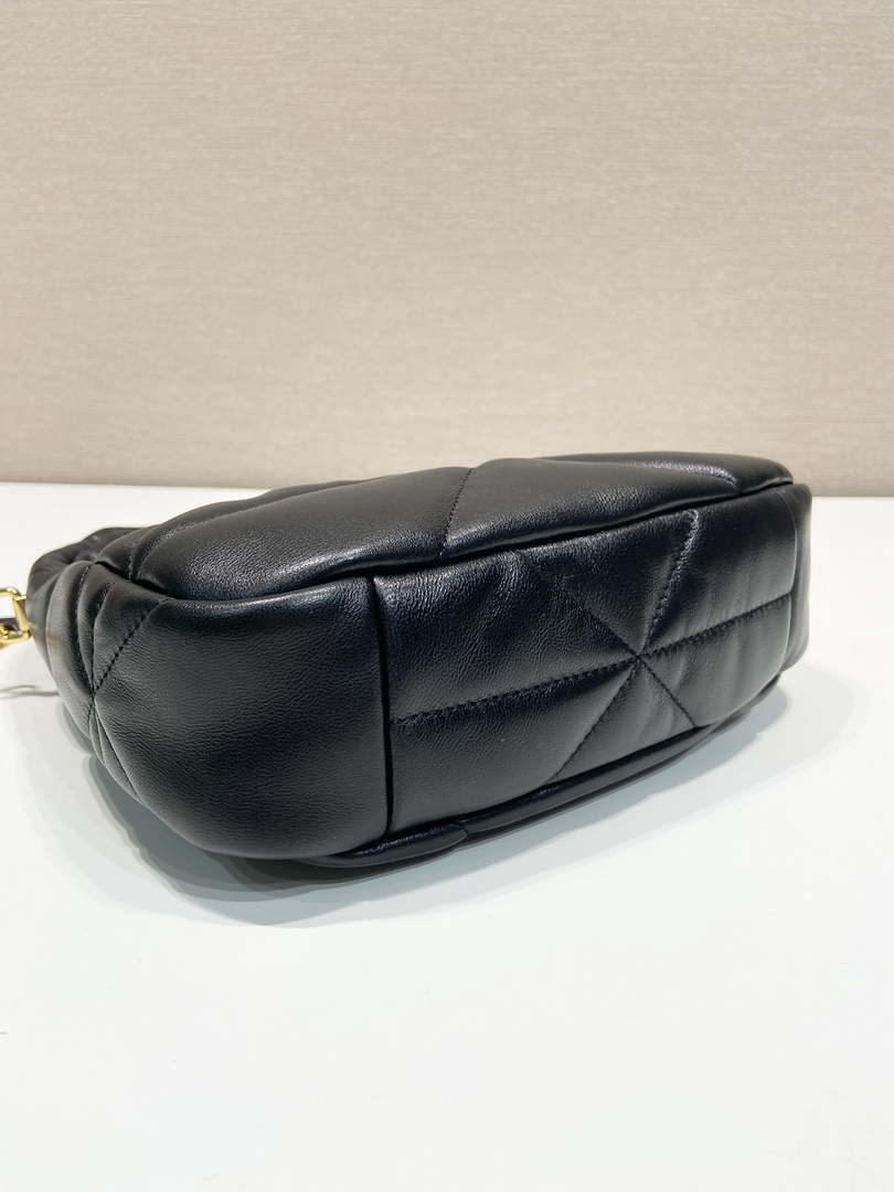 Replica Prada 1BA384 Nappa-leather mini bag with topstitching