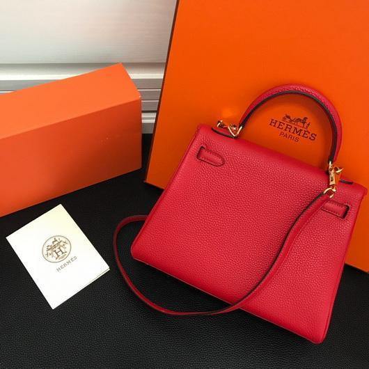 Replica Hermes Kelly Danse 20307 Designer Tote Shoulder Strap Bag Red