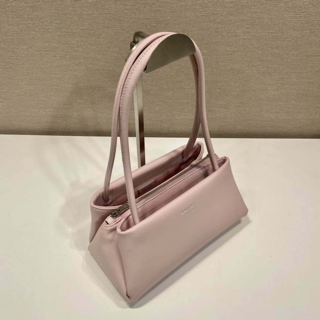 Replica Prada 1BA368 Leather mini-bag Bag Pink