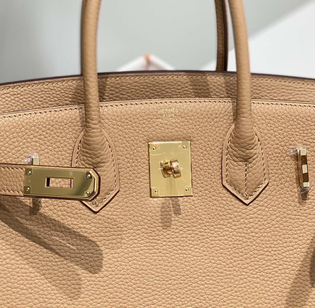 Replica Hermes Birkin Designer Tote Bag Togo Leather 28567 Camel