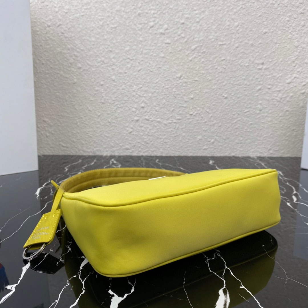 Replica Prada 1NE515 Re-Nylon Re-Edition 2000 mini-bag Lemon Yellow