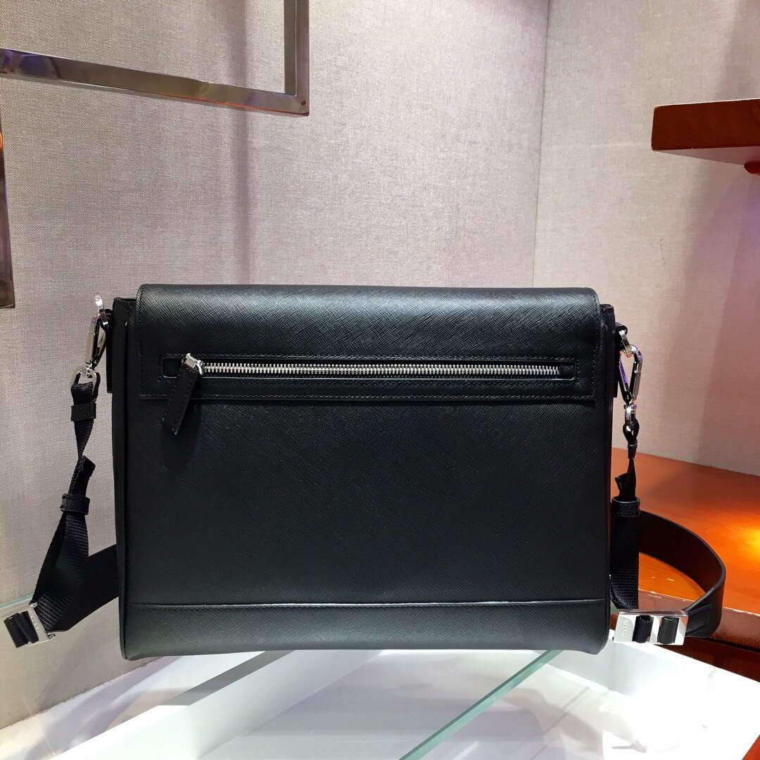 Replica Prada 2VD018 Shoulder Bag Men Black