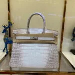 Replica Hermes Birkin Designer Tote Bag Himalaya Crocodile Leather H99820