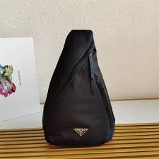 Replica Prada Re-Nylon and leather Backpack 2VZ092 Black