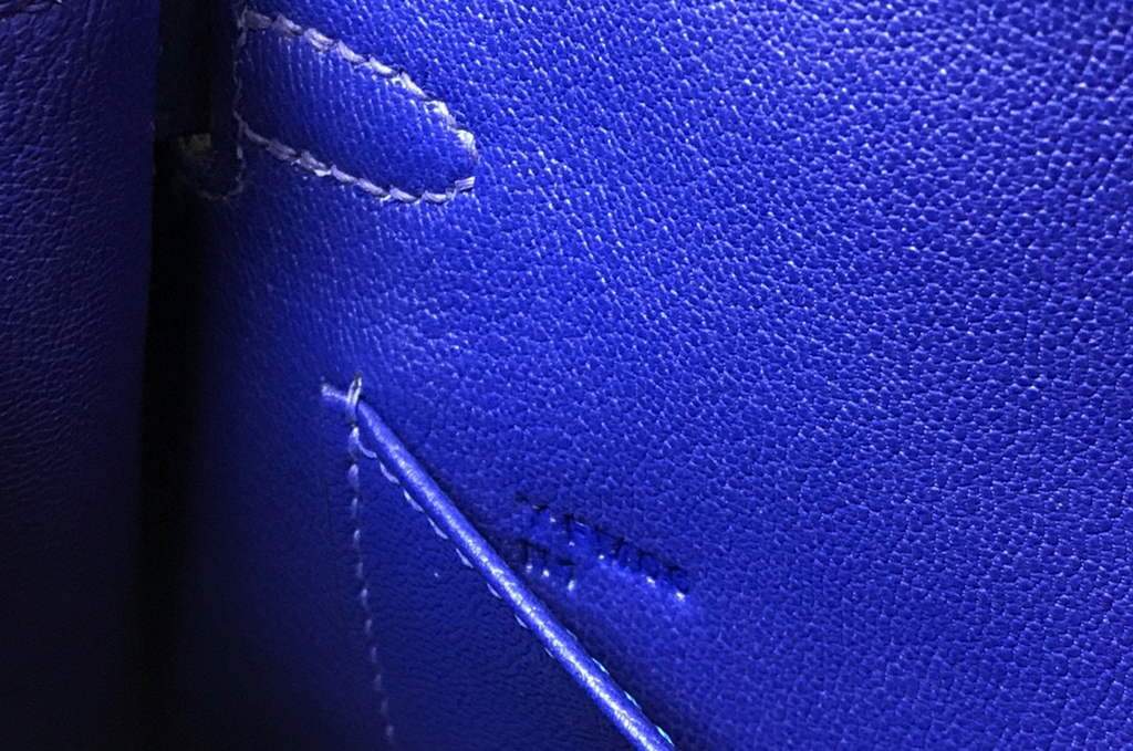 Replica Hermes Kelly Bag Hermes 19CM Epsom Shoulder Mini Bag Dark Blue 20475