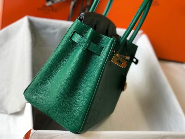 Replica Hermes Birkin Designer Tote Bag Togo Leather 28339 Green