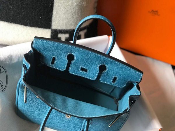 Replica Hermes Birkin Designer Tote Bag Togo Leather 28336 Blue