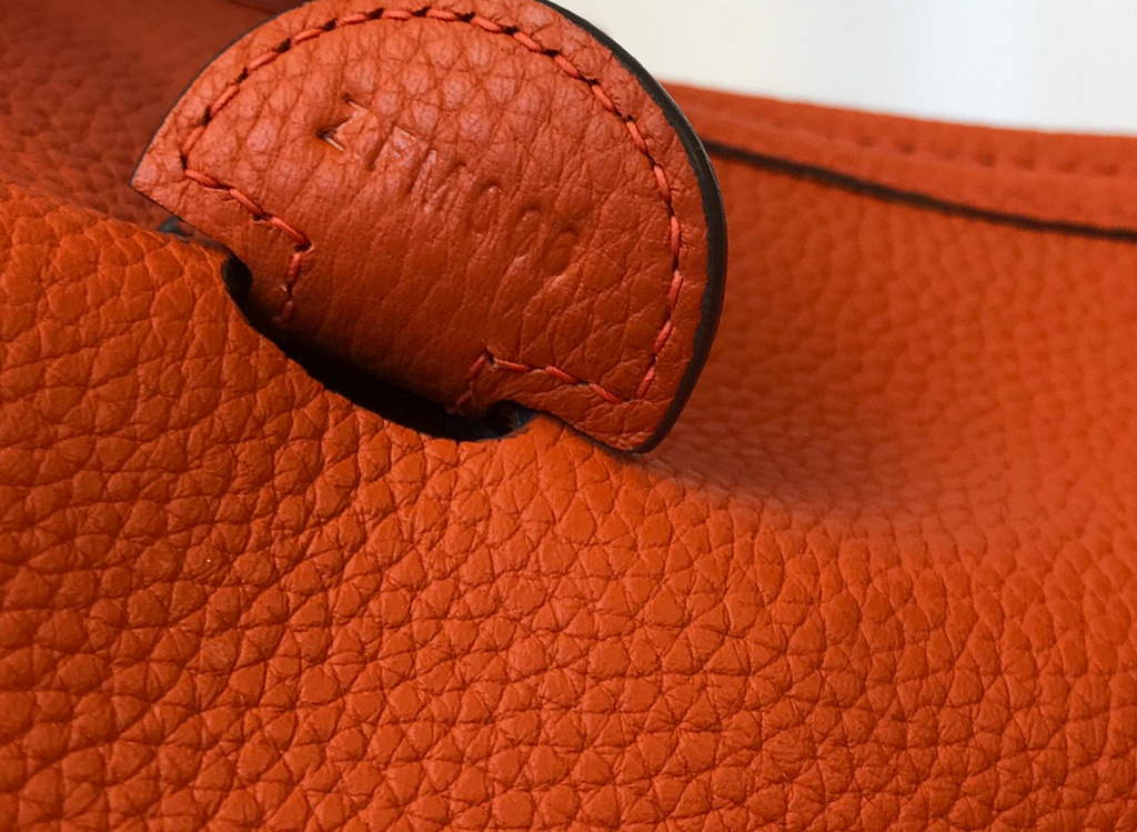 Replica Hermes H083434 Evelyne III 29 bag Designer Hermes Shoulder Bag 203871 Orange