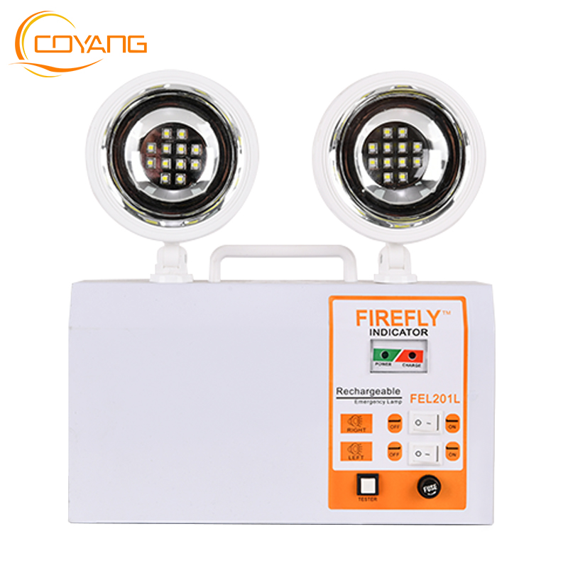 Emergency Lights Highlight Emergency lighting Safety exit double head fire emergency light Factory direct sales
